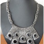 vintage robert larin modernist necklace