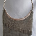 sterling silver mesh purse
