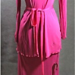 vintage 1970s zandra rhodes safety pin gown