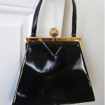 vintage ysl patent leather purse
