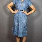 vintage 1950s lace dress