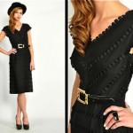 vintage 1950s little black dress