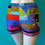 vintage 1960s pucci colorblock shorts