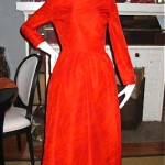 vintage 1970s christian dior evening gown