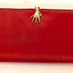 vintage gucci wallet with hand clasp