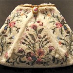 vintage french beaded handbag