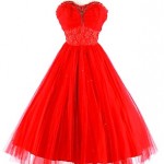 vintage 1950s tulle party dress