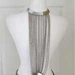 vintage 1970s givenchy body chain