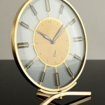 vintage art deco desk table clock