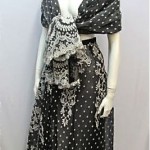 vintage christian lacroix skirt and shawl set
