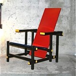 vintage gerrit rietveld armchair