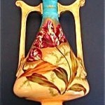 vintage ludwig wessel art vase