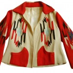 vintage 1940s chimayo woven jacket