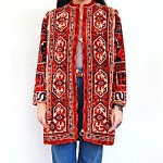 vintage 1970s adele simpson tapestry jacket