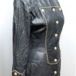 vintage 1980s north beach michael hoban leather dress