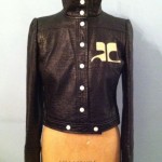 vintage courreges logo jacket