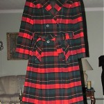 vintage pendleton wool plaid coat