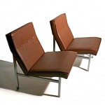 vintage 1950s lounge chairs