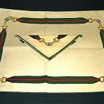 vintage 1970s gucci napkins and placemats