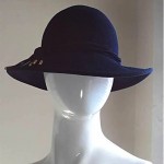 vintage 1970s haston wool fedora hat