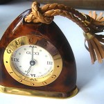 vintage 1980s gucci alarm clock