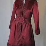 vintage donald brooks satin dress