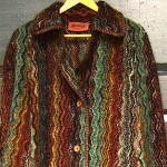 vintage missoni sweater coat