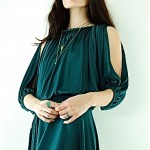 vintage 1970s goddess maxi gown