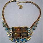 vintage juliana rhinestone necklace