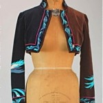 vintage velvet pucci crop jacket
