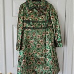 vintage vichi evening dress and coat