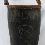 antique 1799 firemans bucket