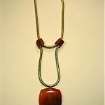 vintage 1970s lanvin lucite necklace