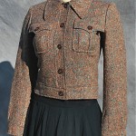 vintage 1970s ysl tweed blazer