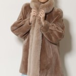 vintage 1980s dior sheared mink swing coat