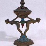vintage art deco incense burner