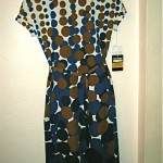 vintage goldworm nwt dress
