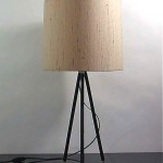 vintage midcentury german tripod lamp