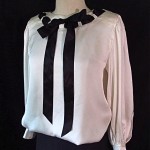 vintage ysl blouse