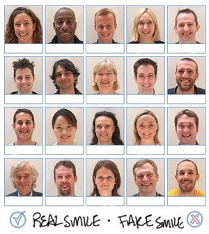 BBC spot the fake smile test