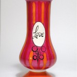 vintage 1950s alexander girard love vase