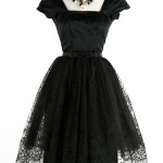 vintage 1950s little black dress