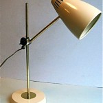 vintage 1960s adjustable swivel desk lamp