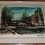 vintage 1960s bernard buffet signed lithograph