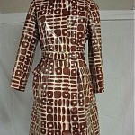 vintage 1960s christian dior raincoat