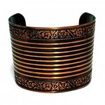 vintage 1970s coppercraft cuff bracelet