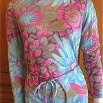 vintage 1970s leonard jersey dress