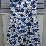 vintage 50s-60s satin dress