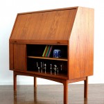 vintage bernhard pedersen teak danish modern desk