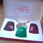 vintage lanvin interchangeablen necklace set